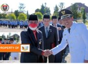 Bupati Humbahas Berangkatkan 5 Guru Ke Taput Sebagai Asisten Trainer Inisiasi Pandai Berhitung