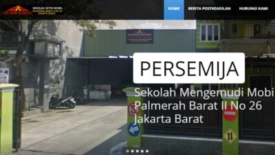 Persemija.com situs sekolah setir mengemudi di jalan Palmerah Barat II no 26 Jakarta Barat