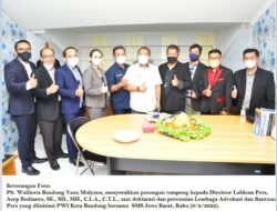 PWI Kota Bandung Bersama SMSI Jabar, Deklarasikan Labkum Pers