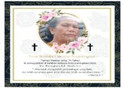 Segenap Staf dan Redaksi Postkeadilan Mengucapkan Turut Berduka Cita atas meninggal nya ibunda Kabiro Humbahas