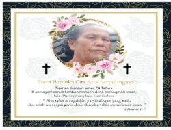 Segenap Staf dan Redaksi Postkeadilan Mengucapkan Turut Berduka Cita atas meninggal nya ibunda Kabiro Humbahas