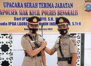 Sertijab Kapolsek Kec Siak Kecil berjalan dengan baik.