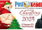 Segenap Staf dan Redaksi Postkeadilan Mengucapkan Selamat Hari Natal & Tahun Baru 2024